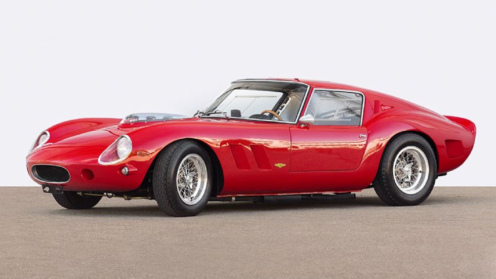 Η συγκεκριμένη Ferrari κατασκευάστηκε το 1961 στο εργοστάσιο του Maranello, διαθέτει αλουμινένιο πλαίσιο και έχει σχεδιαστεί από τον Piero Drogo.